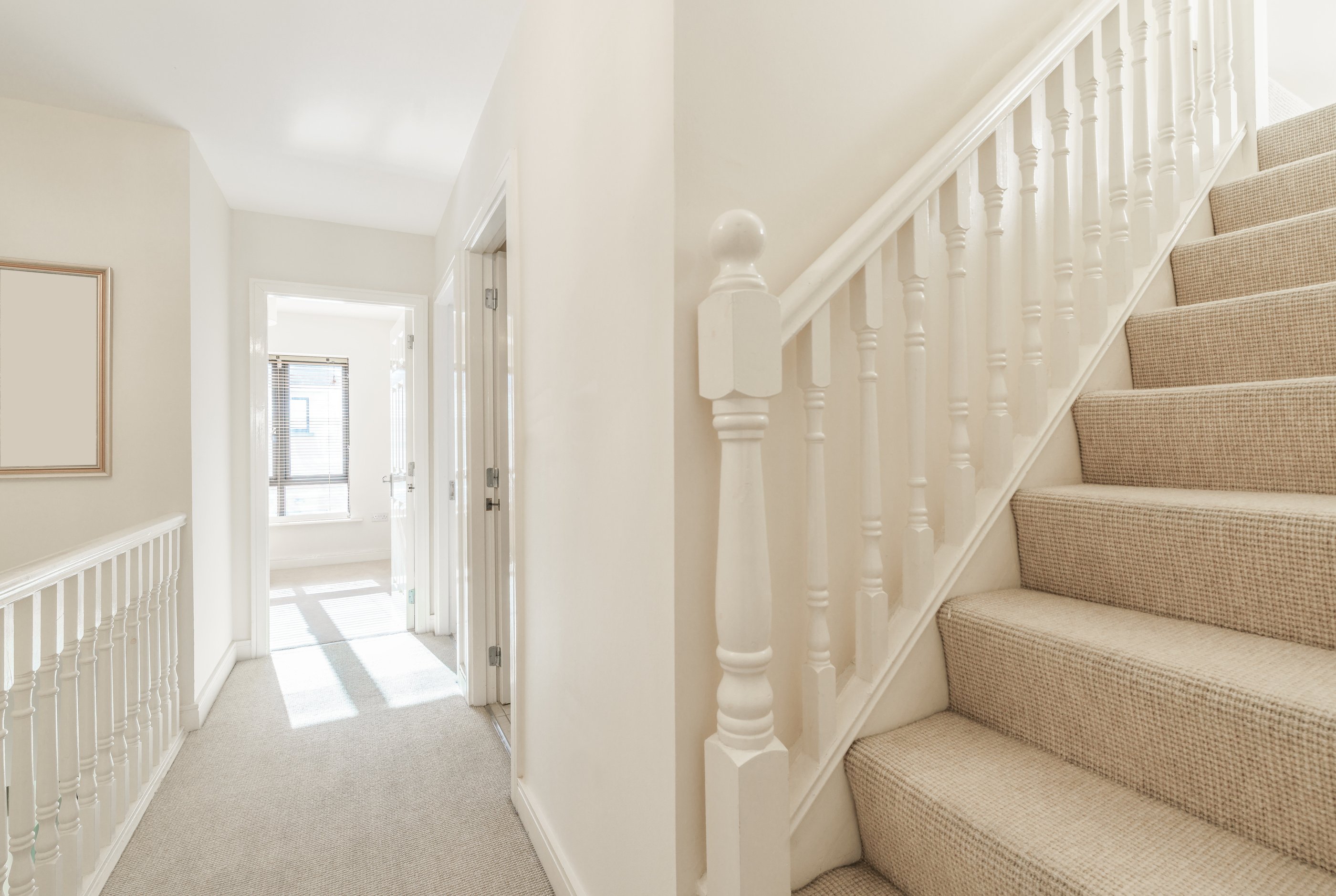 Bright Hallway in a house